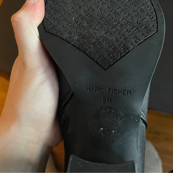 March Fisher Over the Knee Boots Black - Picture 4 of 7